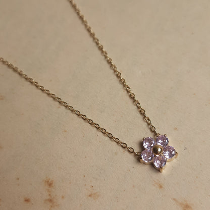 BLOOM pendent chain(Baby pink)