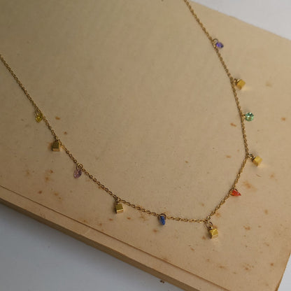 RAINBOW SAGE Necklace