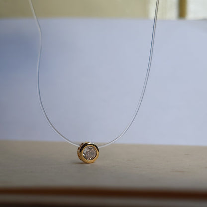 Transparent pendent chain (circle)