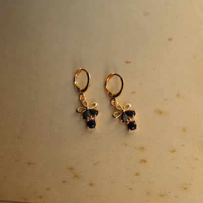 Pollen Huggie Hoops