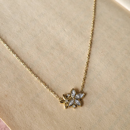 Gardenia Pendant chain