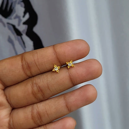 Siri Mini studs (ball screwback)