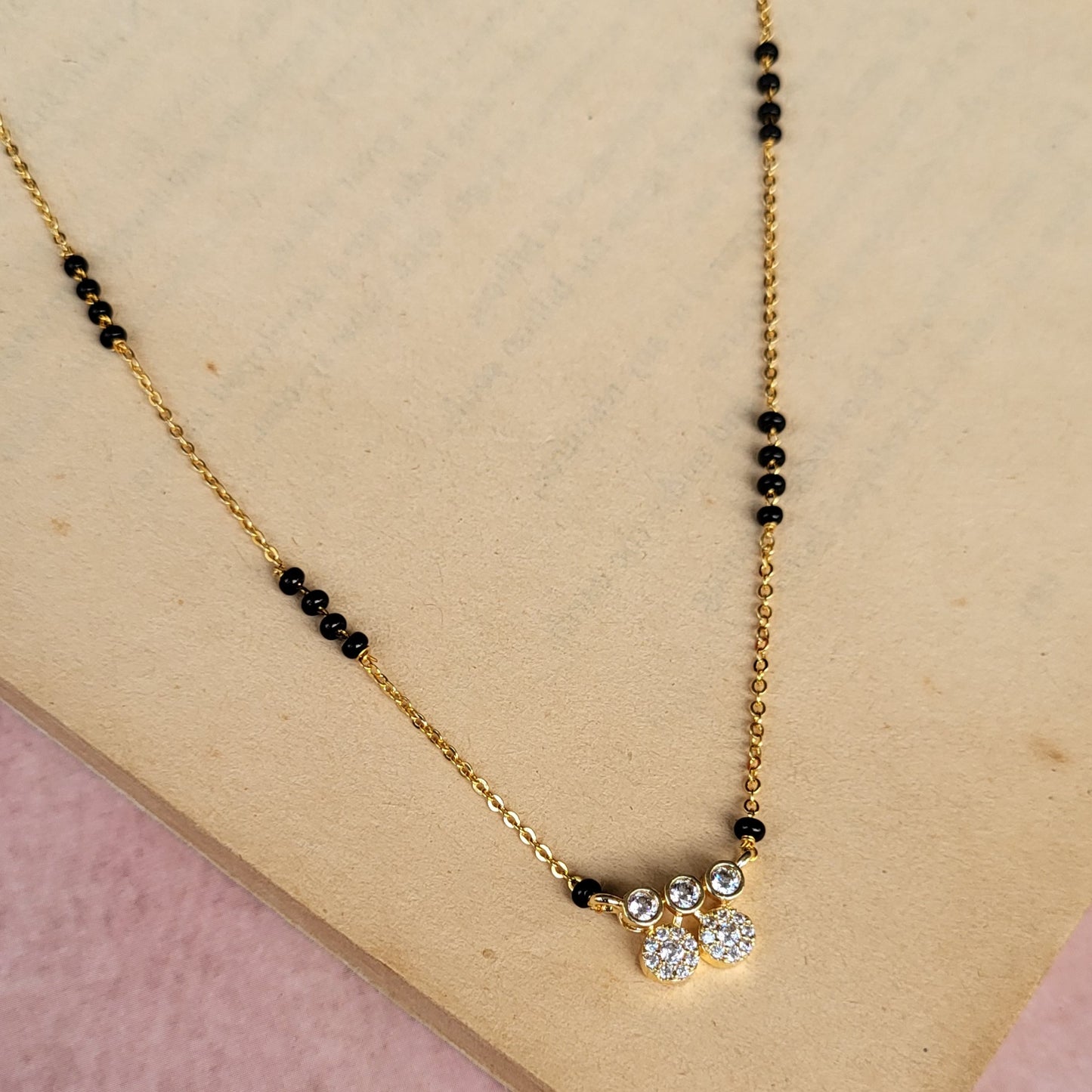 Mangala black beads
