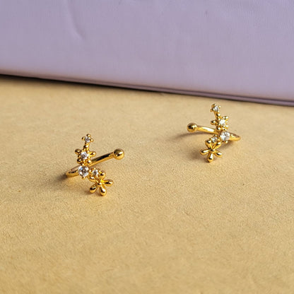 Daisy earclip