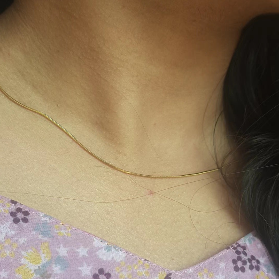 SELENA Snake neckchain