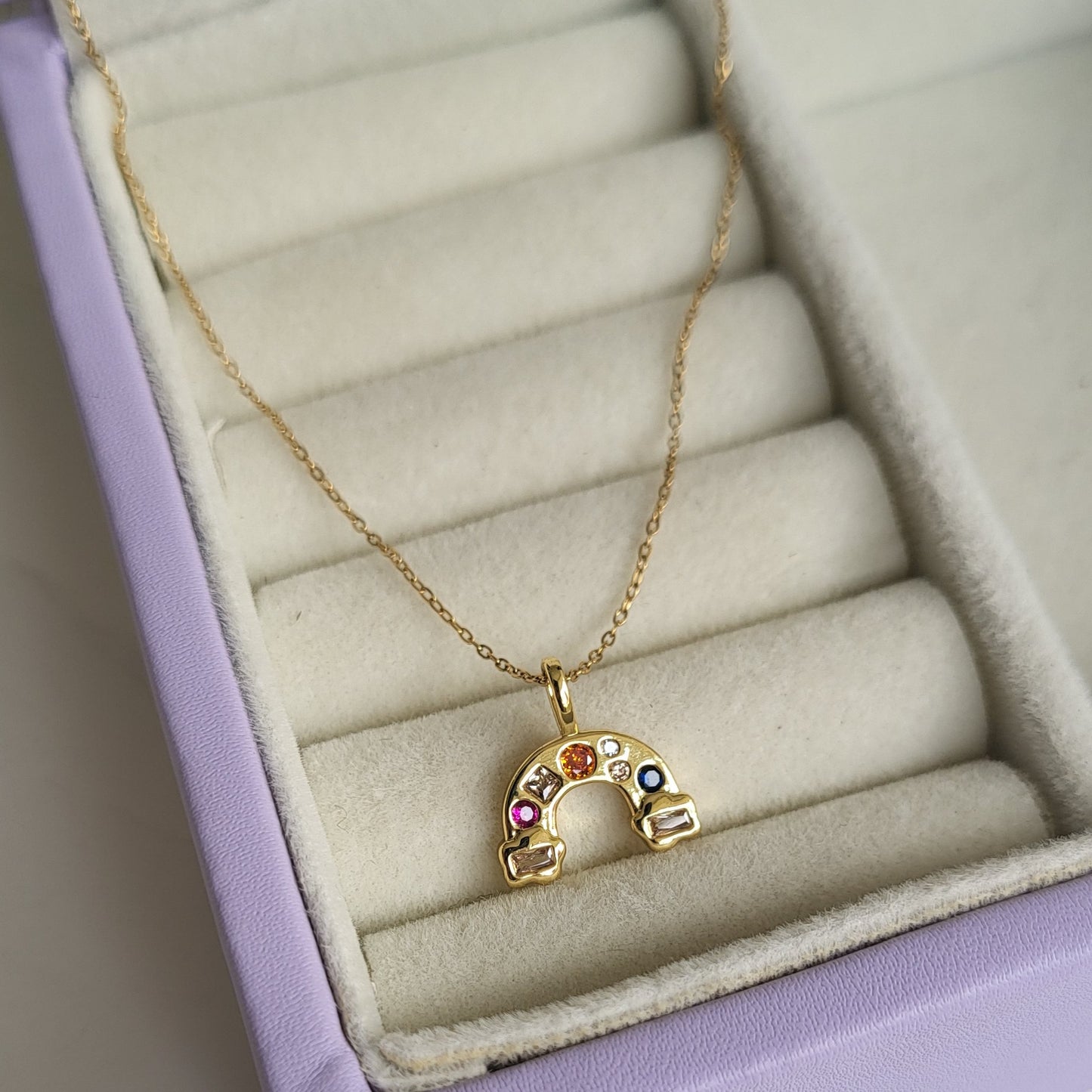 Rainbow Pendant chain
