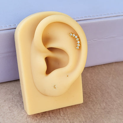 Bella helix studs (ball screwback)