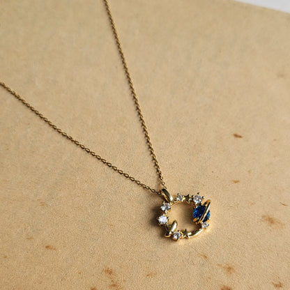 Galaxy pendant chain