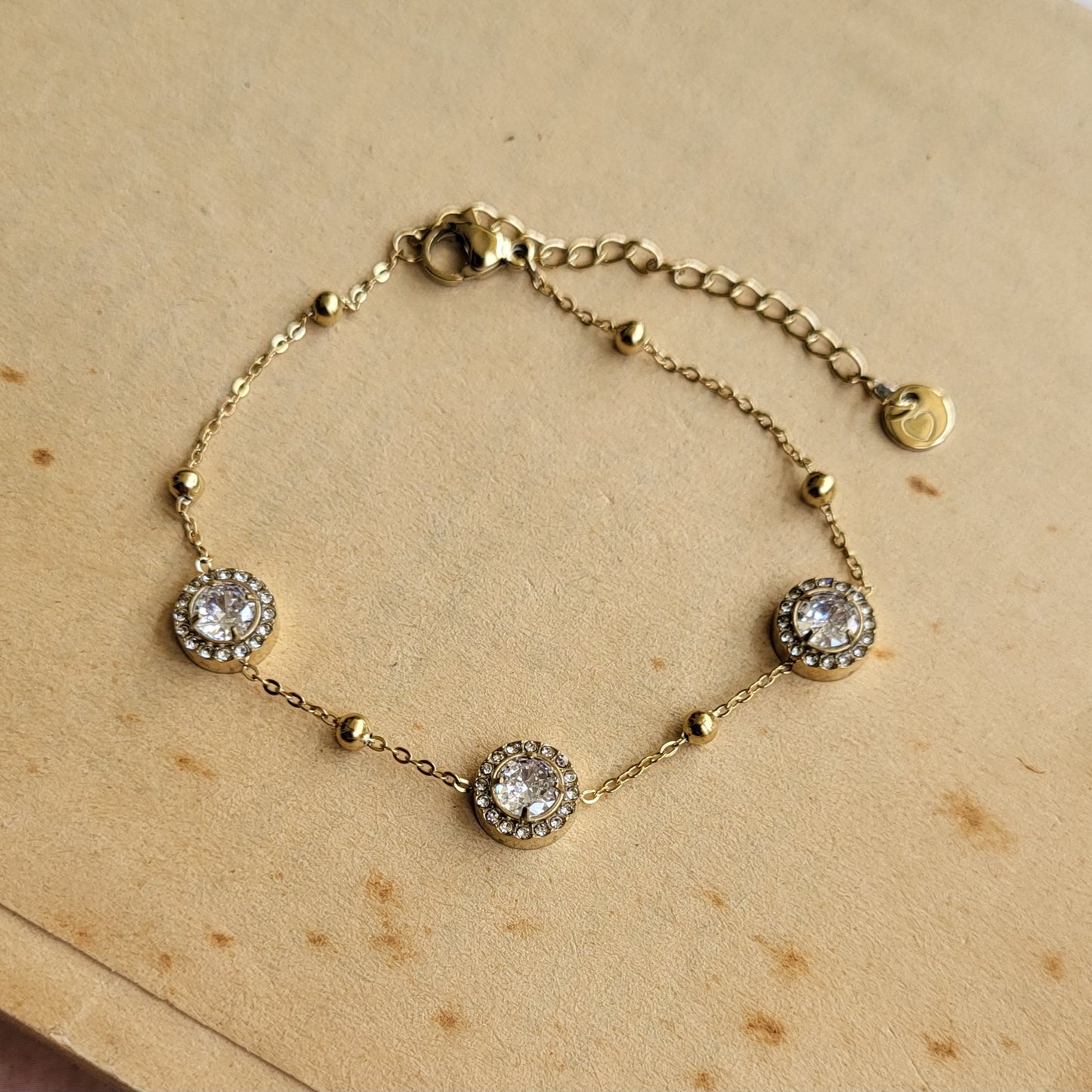Solitaire bracelet