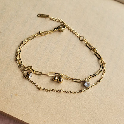 Mona layered bracelet