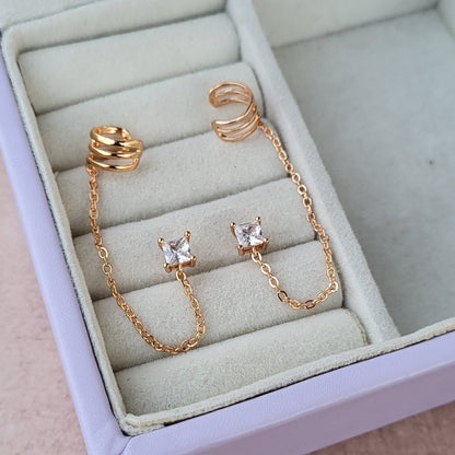 Pari cuff studs