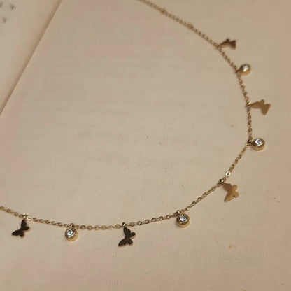 BUTTERFLY Charms Necklace