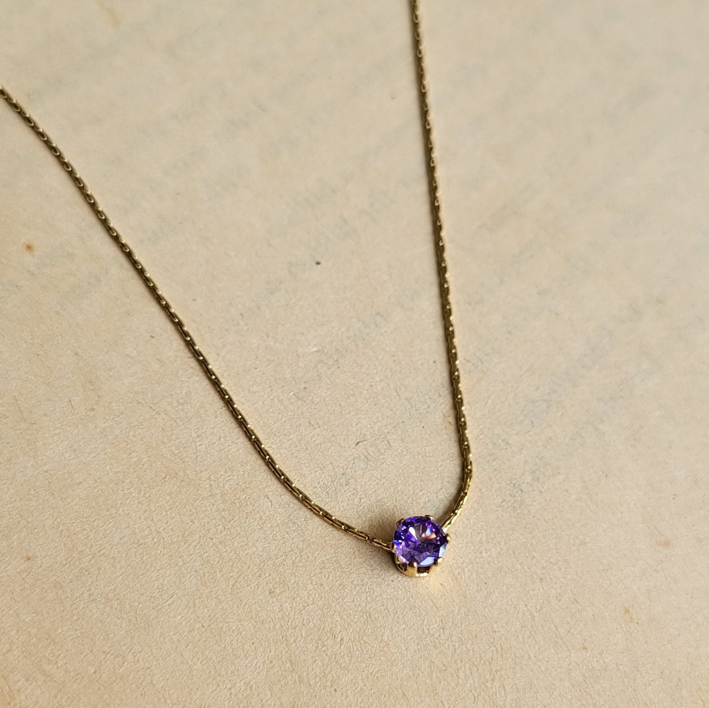 Ileana Neckchain (Purple)