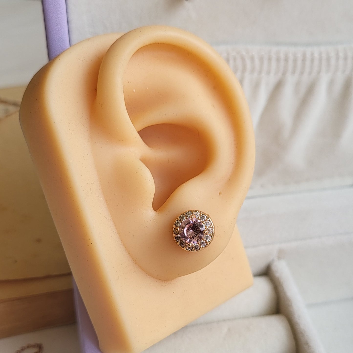 Baby pink pendant combo