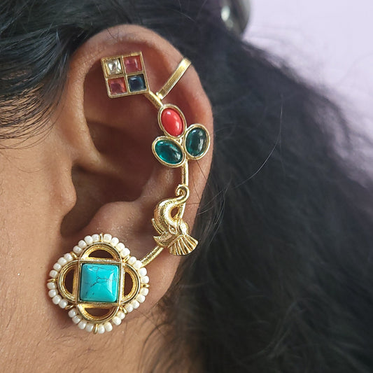 Elephant earcuff (pair)