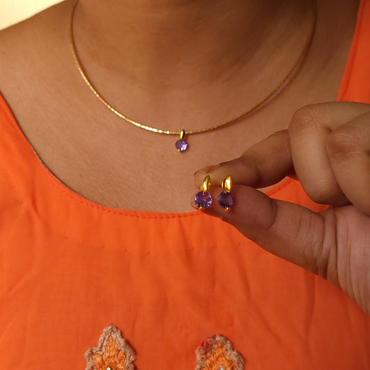 Bindu kante set(purple)