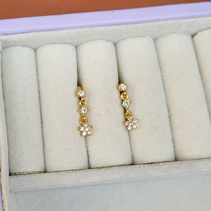 Star drop studs (ball screwback)