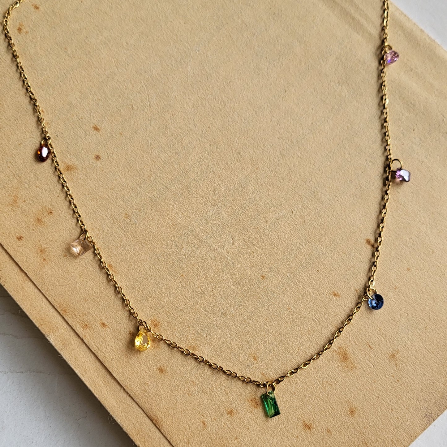 Rainbow necklace