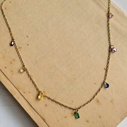 Rainbow necklace