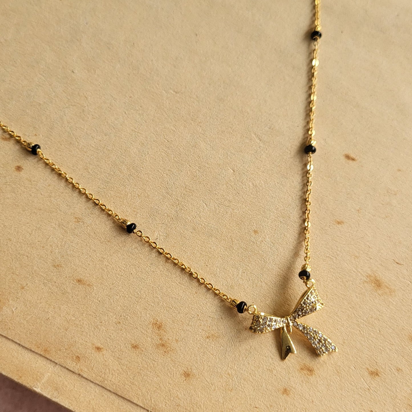 Bow mangalsutra