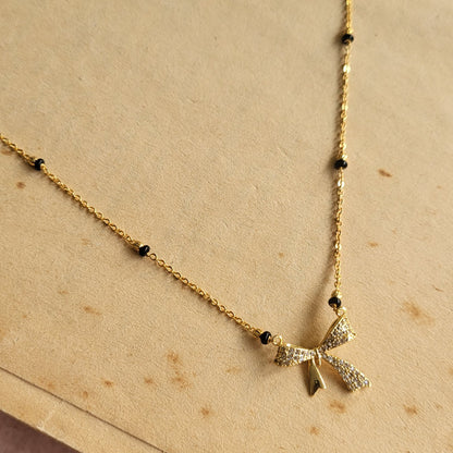 Bow mangalsutra