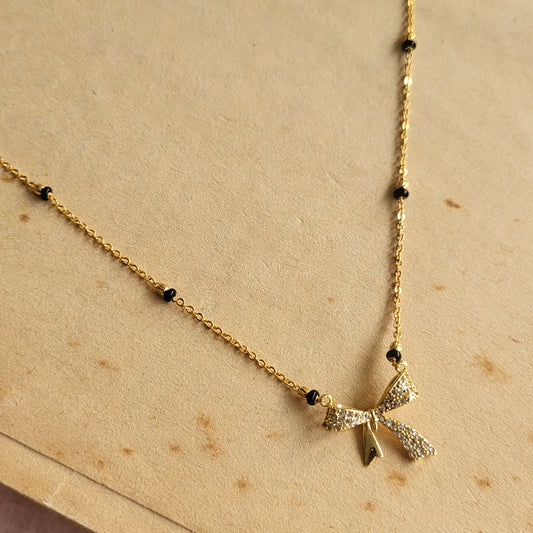Bow mangalsutra
