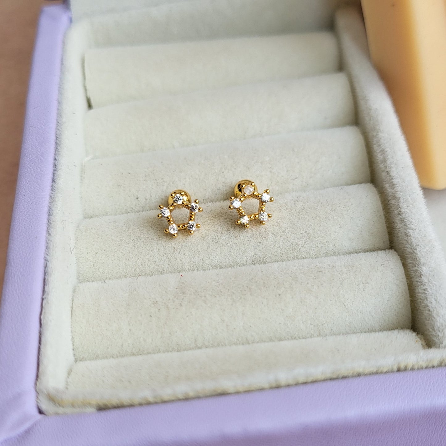 Alia mini studs (ball screwback)