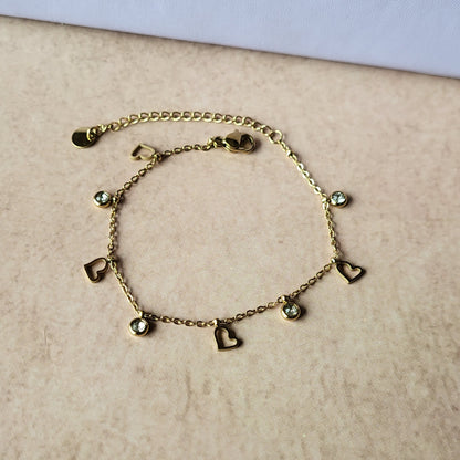 Dil charms bracelet