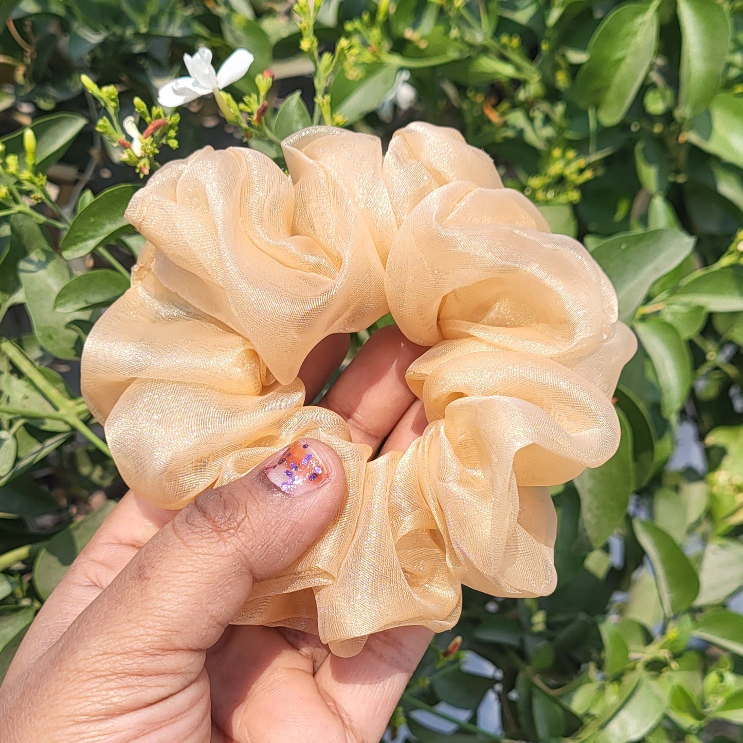 Organza scrunchies