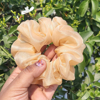 Organza scrunchies