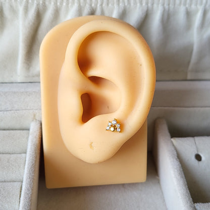 Artha Mini studs (Mini screwback)