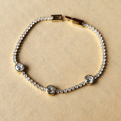 Stone studded bracelet