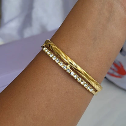 Chunky cuff kada