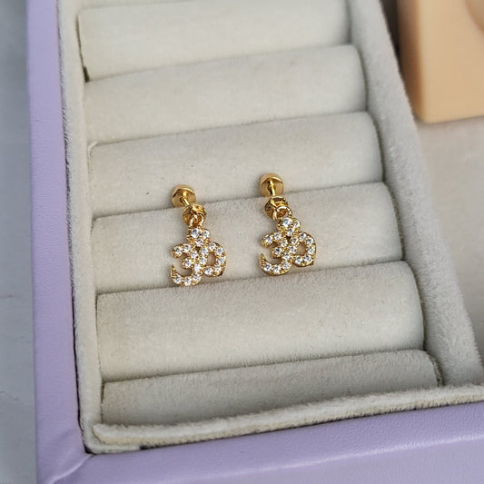 Om bugadis (flat screwback)