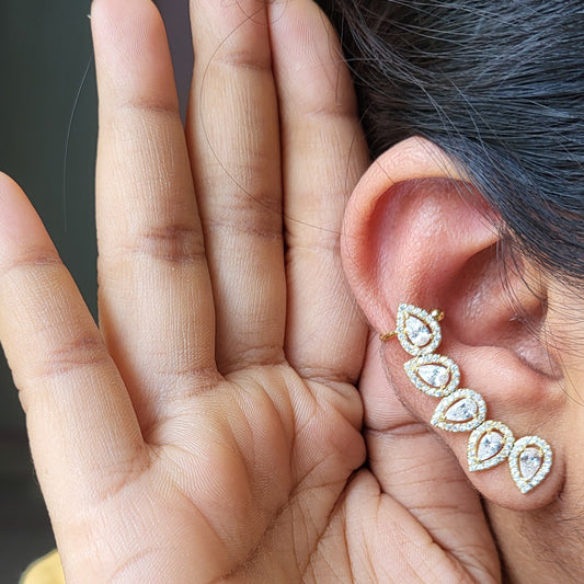 Droplet earcuff (Right ear only)