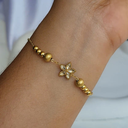 Goldie fleur bracelet