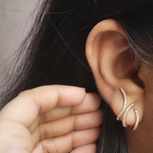 Crawling earcuffs