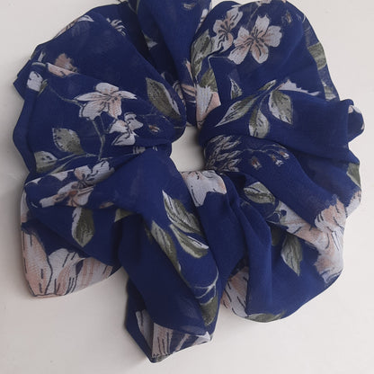 Royal blue XXL scrunchie