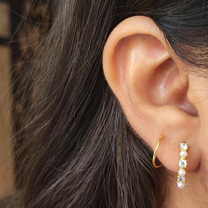 Artha earrings (spiral)