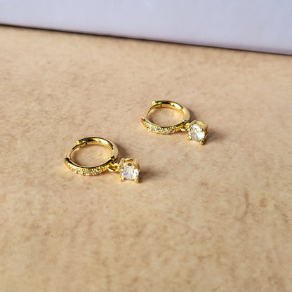 Bindu drop hoops