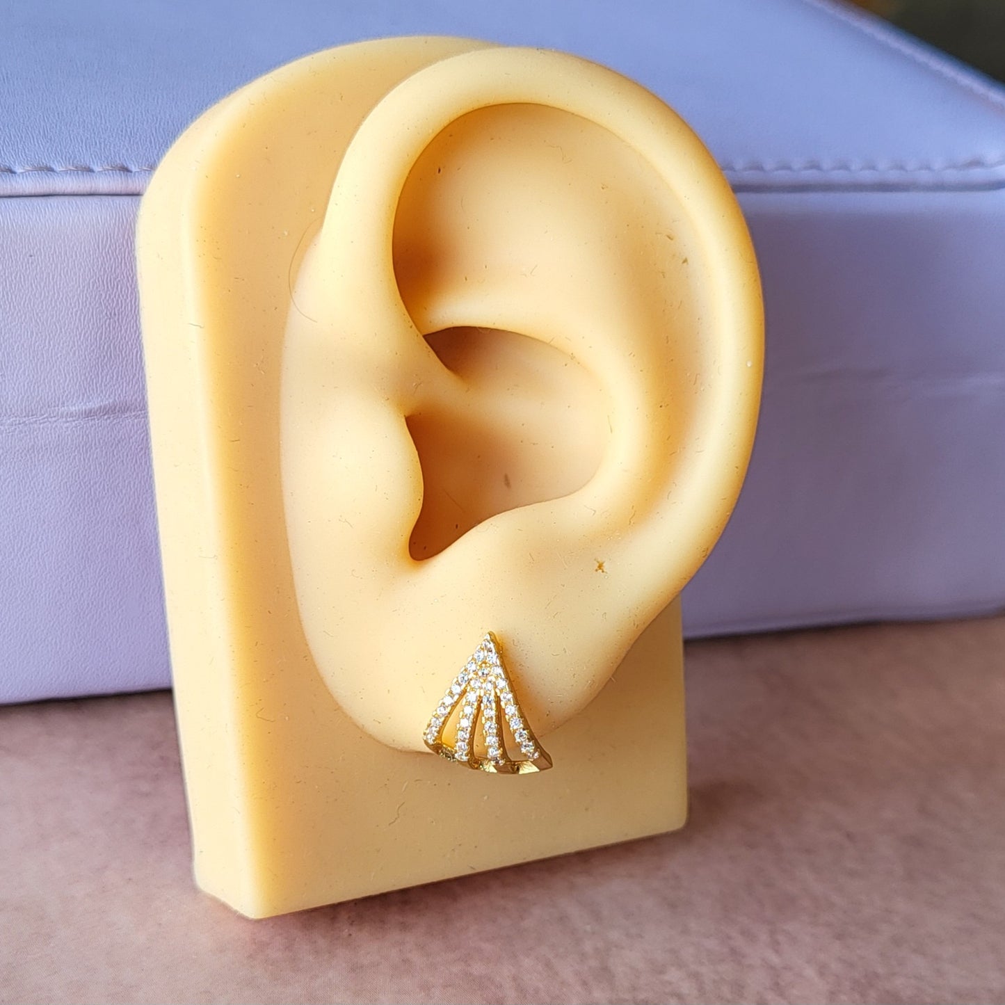 Leela cuff studs