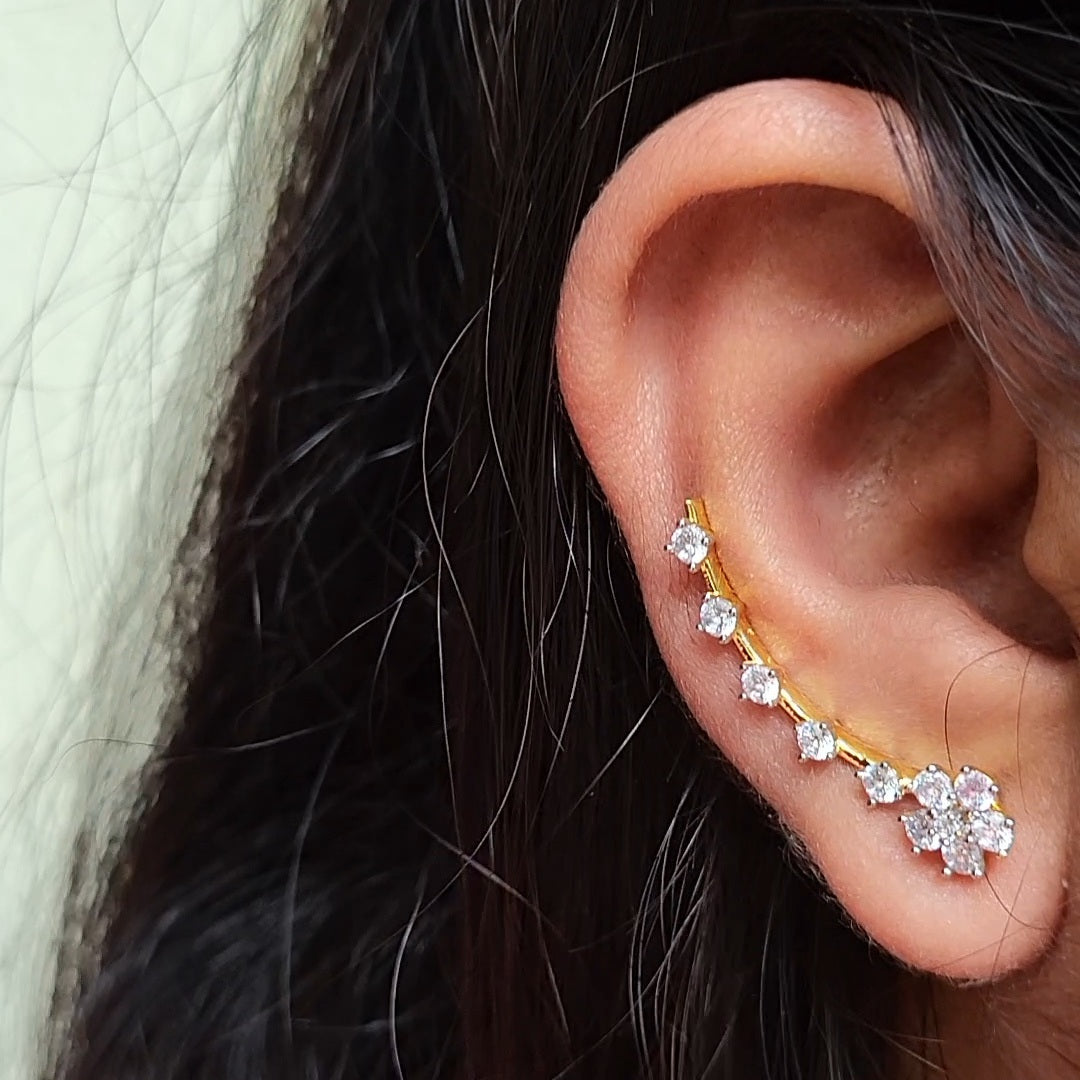 Fleur earcuff
