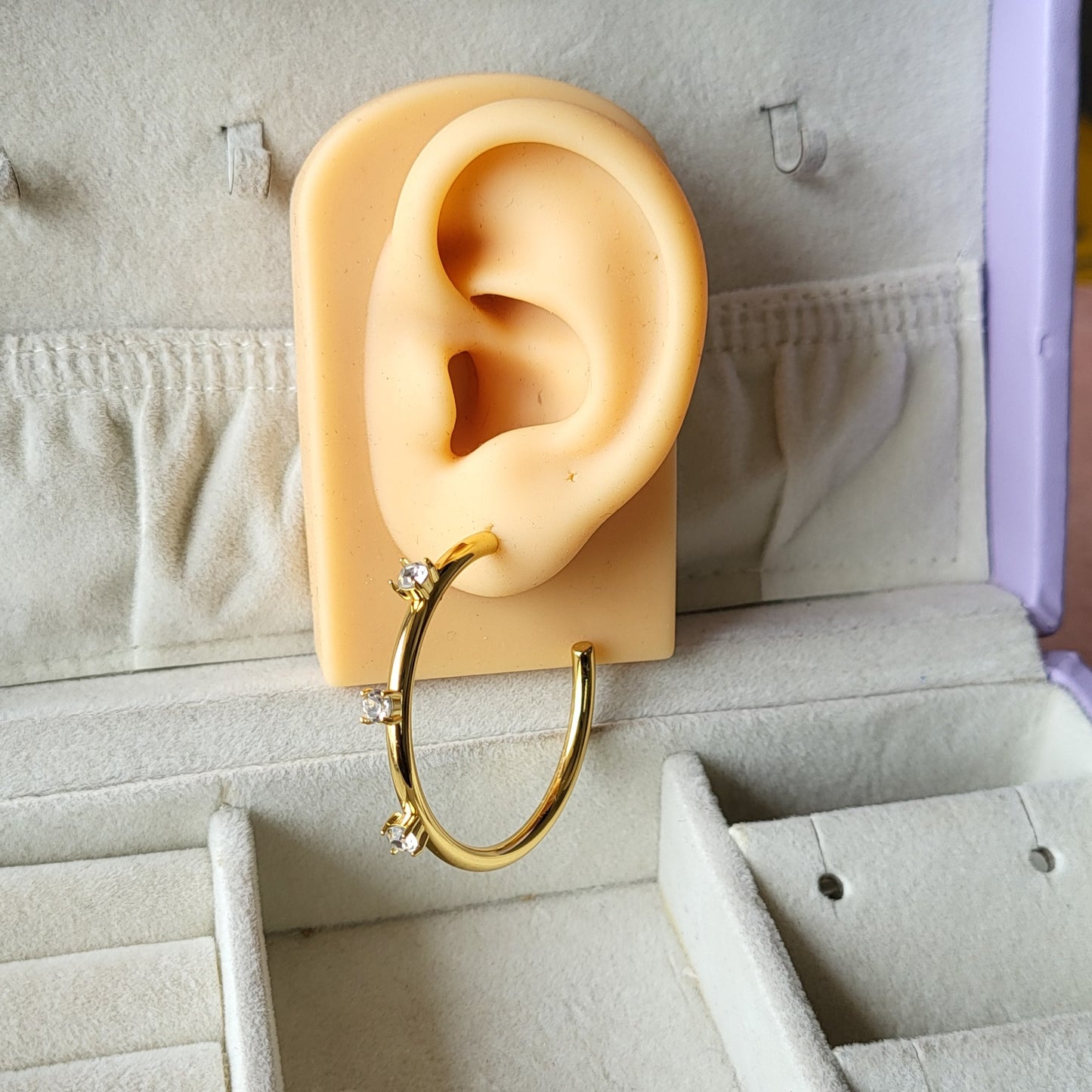 Boho hook studs