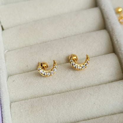 Moon studs (ball screwback)