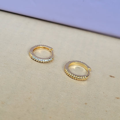 Dual look hoops