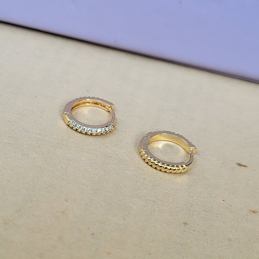 Dual look hoops