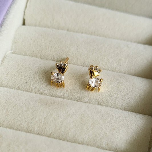 Deer mini studs
