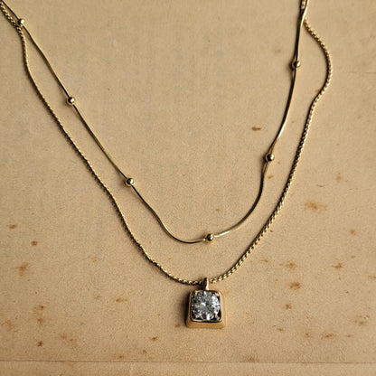Emma layered necklace