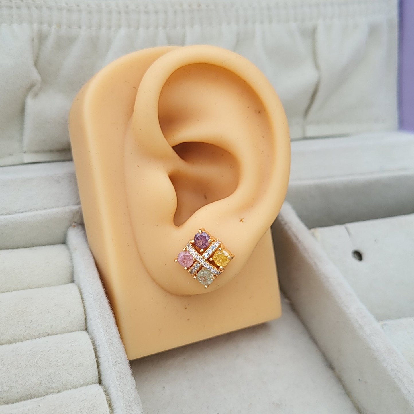Pastel studs