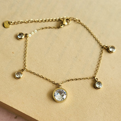 Bindu drops bracelet